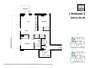 Hub Place Two Bedroom Floor Plan